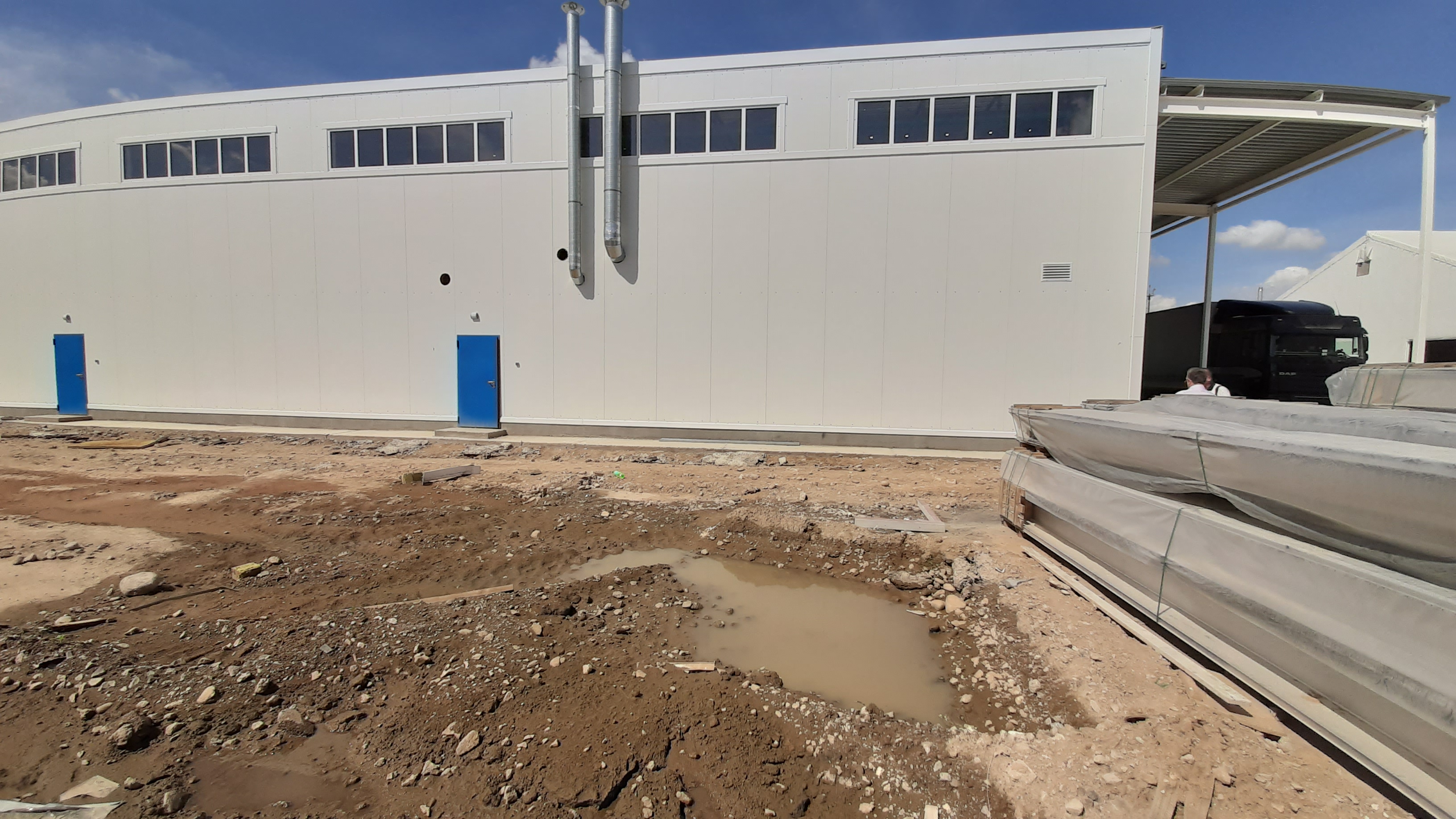 Так выглядит место установки газификатора на 29.06.2020г.